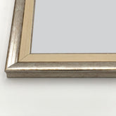 Cornice Classica su Misura - Modello Botero Foglia Argento e Avorio